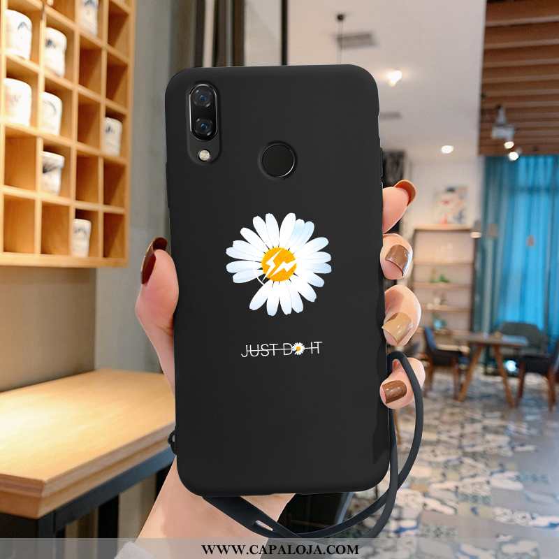 Capas Huawei P Smart+ Silicone Slim Protetoras Soft Preto, Capa Huawei P Smart+ Personalizado Compra