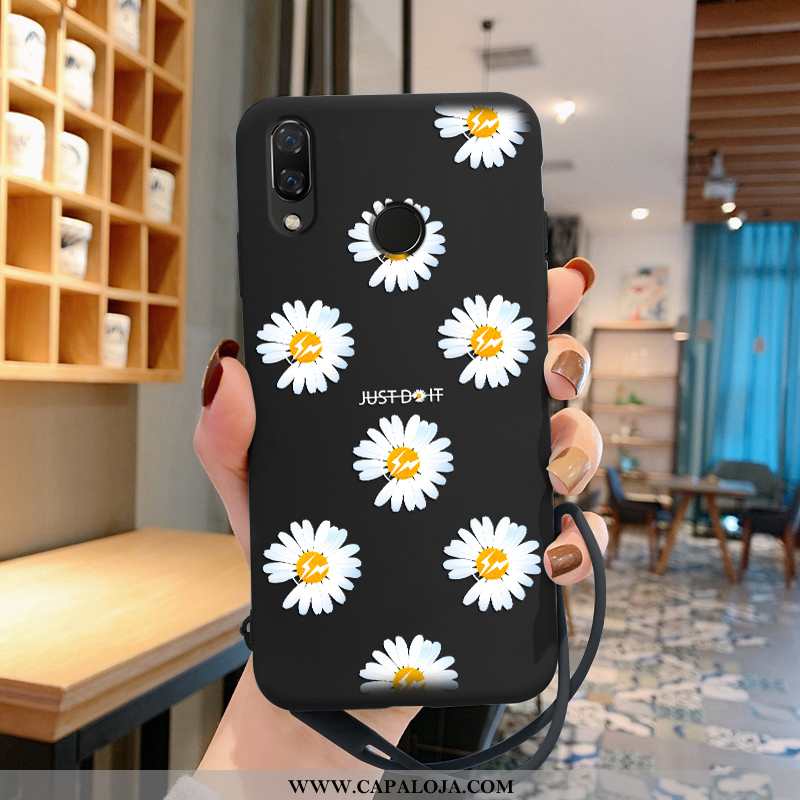 Capas Huawei P Smart+ Silicone Slim Protetoras Soft Preto, Capa Huawei P Smart+ Personalizado Compra