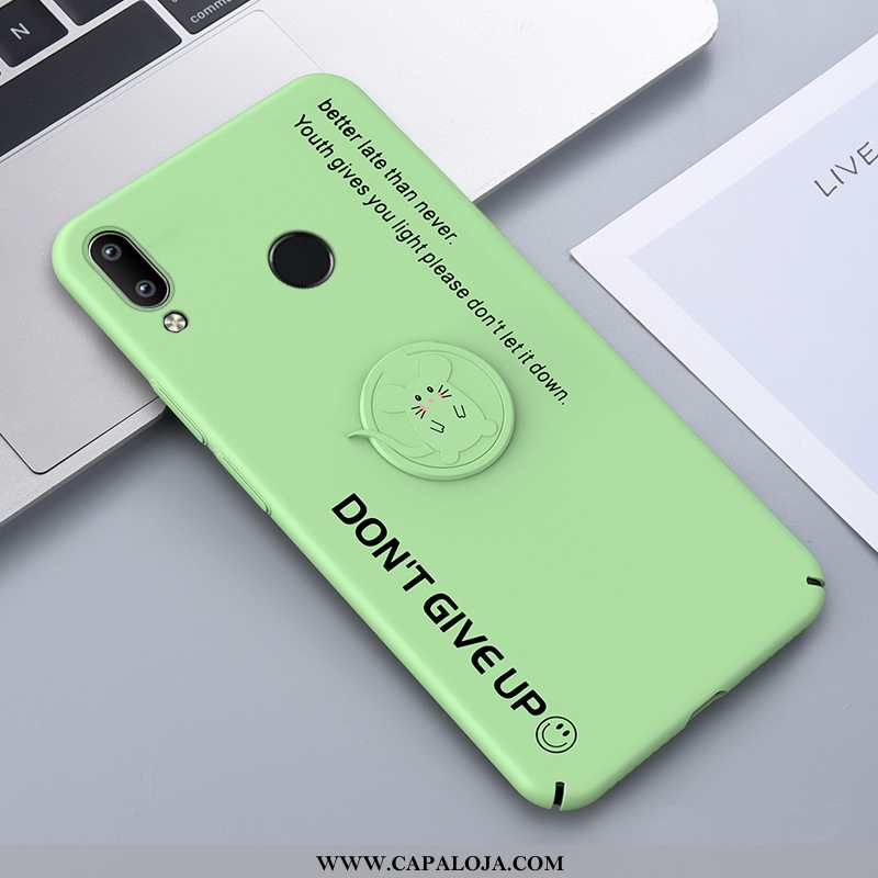 Capas Huawei P Smart+ Slim Resistente Verde Fosco, Capa Huawei P Smart+ Super Baratas