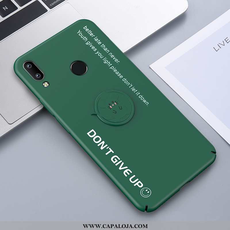 Capas Huawei P Smart+ Slim Resistente Verde Fosco, Capa Huawei P Smart+ Super Baratas