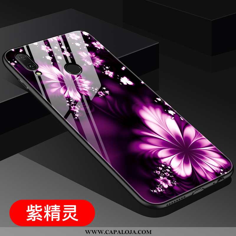 Capas Huawei P20 Lite Criativas Malha Completa Antiqueda Roxo, Capa Huawei P20 Lite Vidro Barato