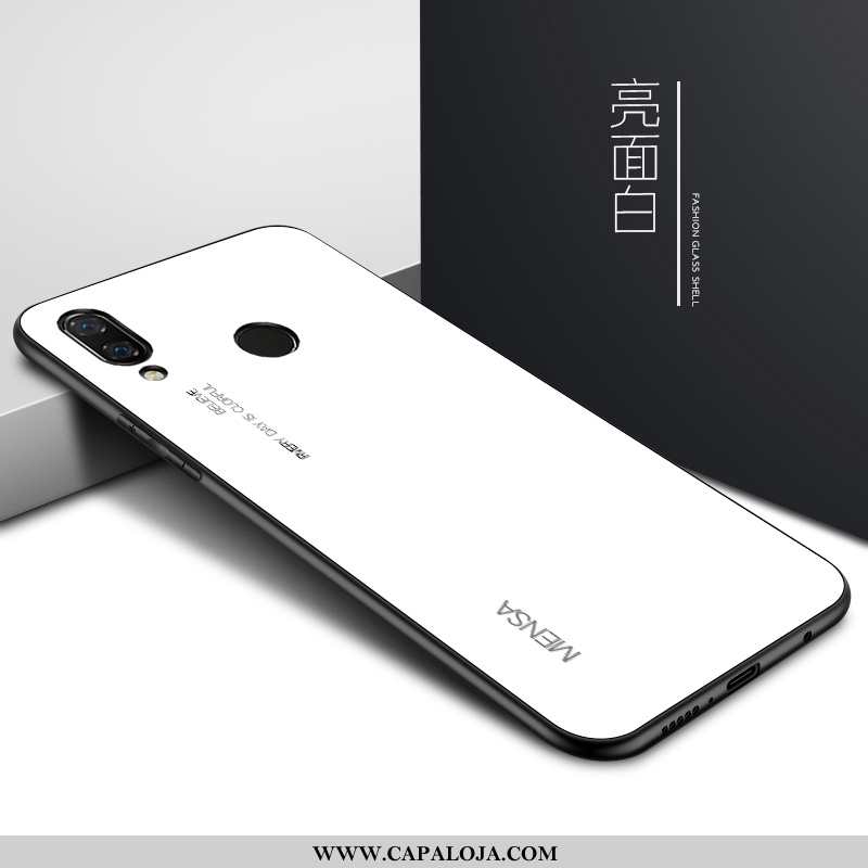 Capas Huawei P20 Lite Criativas Nova Vidro Malha Vermelho, Capa Huawei P20 Lite Tendencia Online