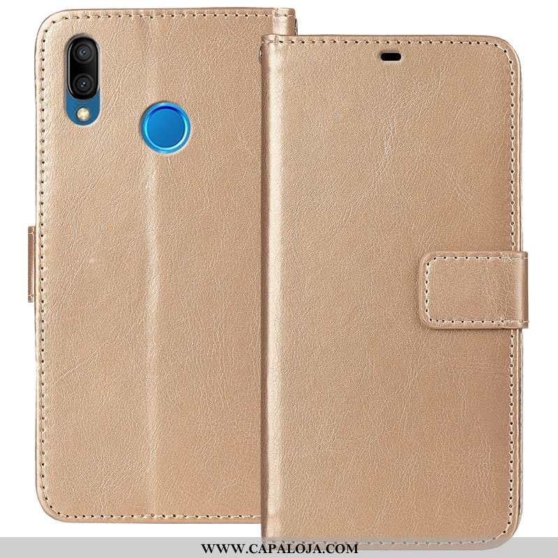 Capas Huawei P20 Lite Soft Cases Telemóvel Castanho, Capa Huawei P20 Lite Protetoras Baratos