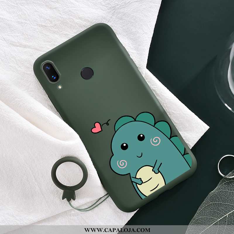 Capas Huawei P20 Lite Soft Novas Desenho Animado Masculino Verde, Capa Huawei P20 Lite Protetoras Ba