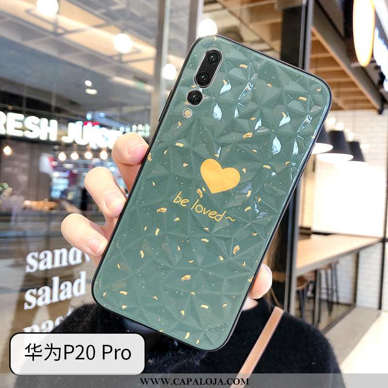 Capas Huawei P20 Pro Cordao Protetoras Cases Malha Azul, Capa Huawei P20 Pro Personalizada Baratos