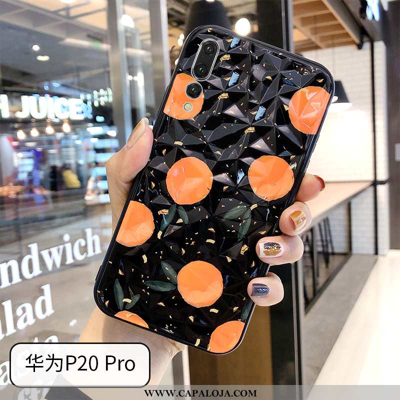 Capas Huawei P20 Pro Cordao Protetoras Cases Malha Azul, Capa Huawei P20 Pro Personalizada Baratos