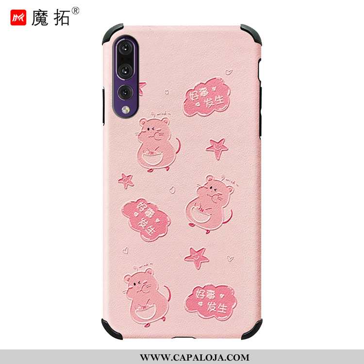 Capas Huawei P20 Pro Criativas Catinet Cases Feminino Azul, Capa Huawei P20 Pro Bonitos Promoção