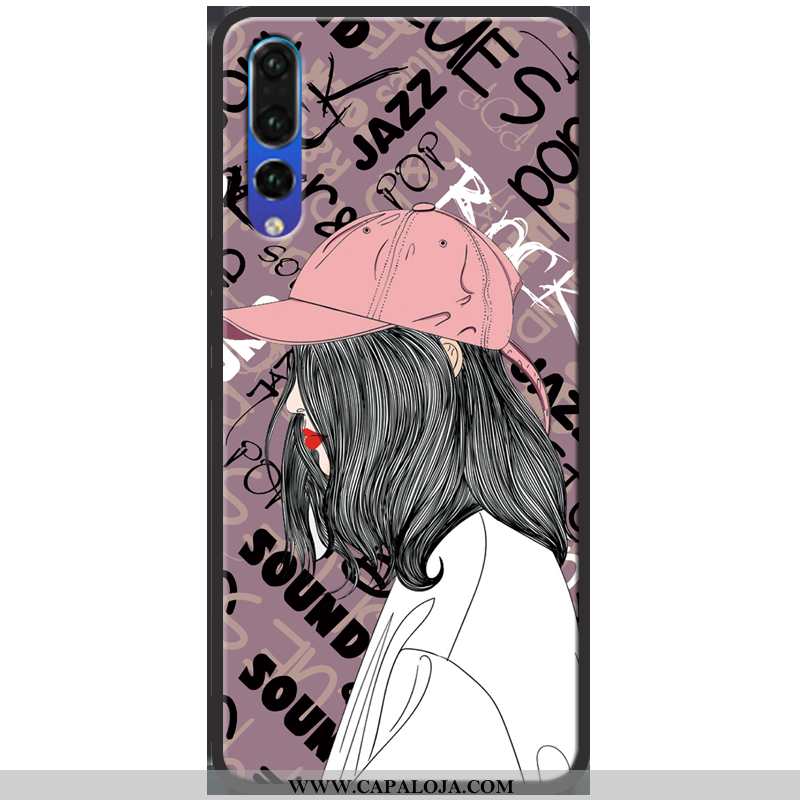 Capas Huawei P20 Pro Desenho Animado Aço Nova Rosa, Capa Huawei P20 Pro Telemóvel Barato