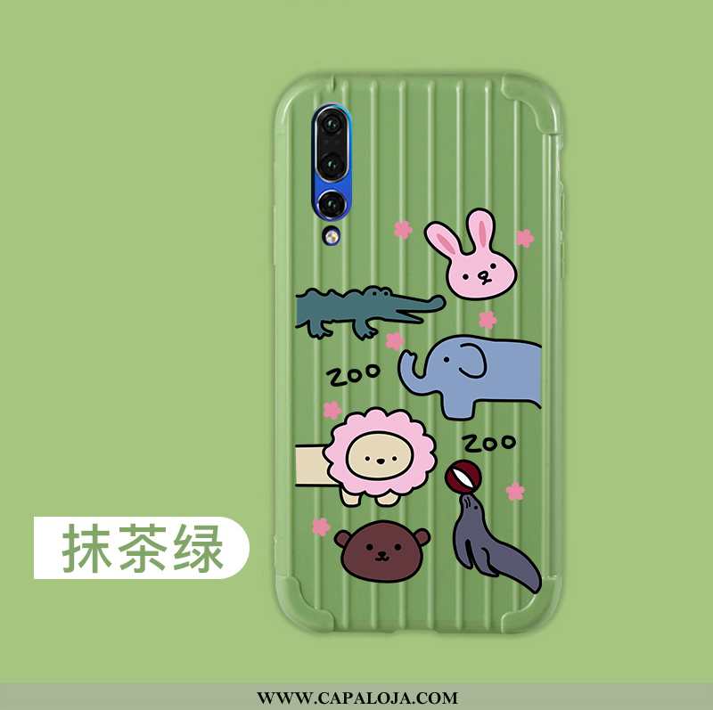 Capas Huawei P20 Pro Protetoras Desenho Animado Verde Completa, Capa Huawei P20 Pro Silicone Online