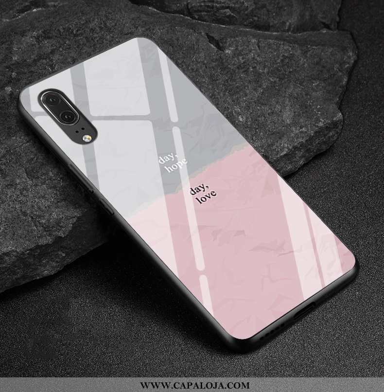 Capas Huawei P20 Protetoras Colorida Cases Tendencia Colorido, Capa Huawei P20 Vidro Venda