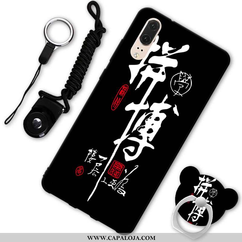 Capas Huawei P20 Protetoras Preto Tendencia Telemóvel, Capa Huawei P20 Personalizado Promoção