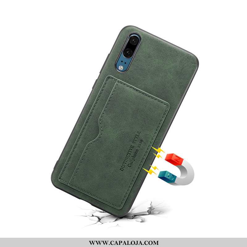 Capas Huawei P20 Protetoras Vermelha Cases Vermelho, Capa Huawei P20 Couro Promoção