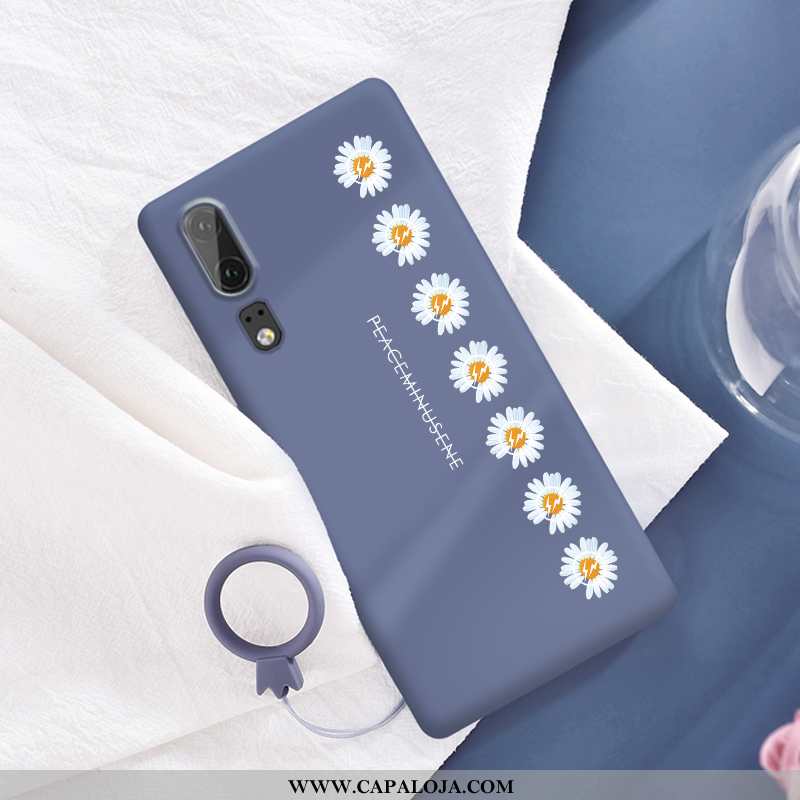 Capas Huawei P20 Soft Verde Cases Pequena, Capa Huawei P20 Protetoras Baratas