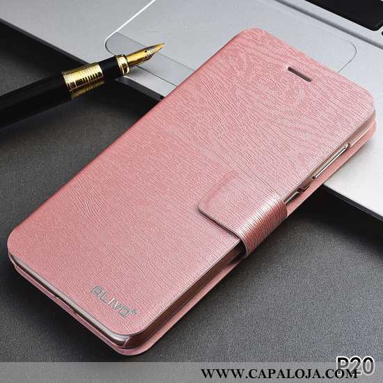 Capas Huawei P20 Tendencia Antiqueda Couro Masculino Rosa, Capa Huawei P20 Protetoras Online