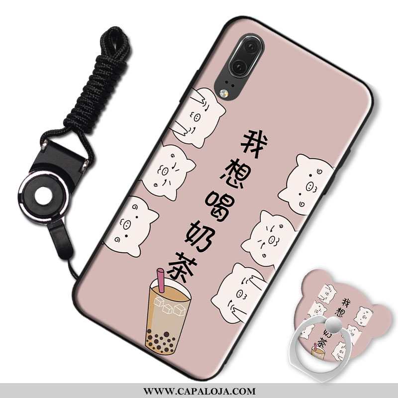 Capas Huawei P20 Tendencia Estilosas Cases Telemóvel Rosa, Capa Huawei P20 Protetoras Barato