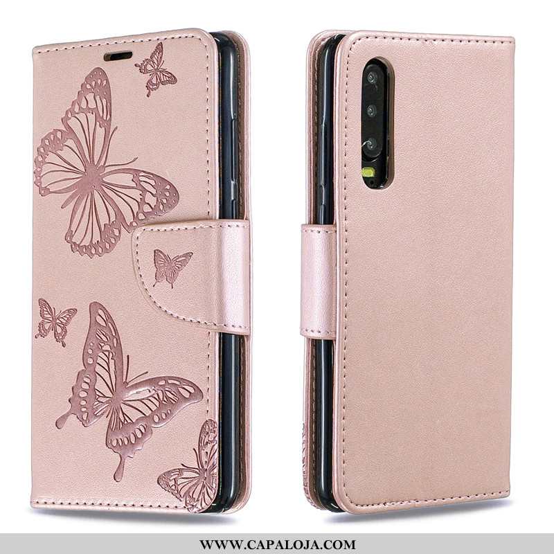 Capas Huawei P30 Cordao Telemóvel Cover Protetoras Rosa, Capa Huawei P30 Couro Barato