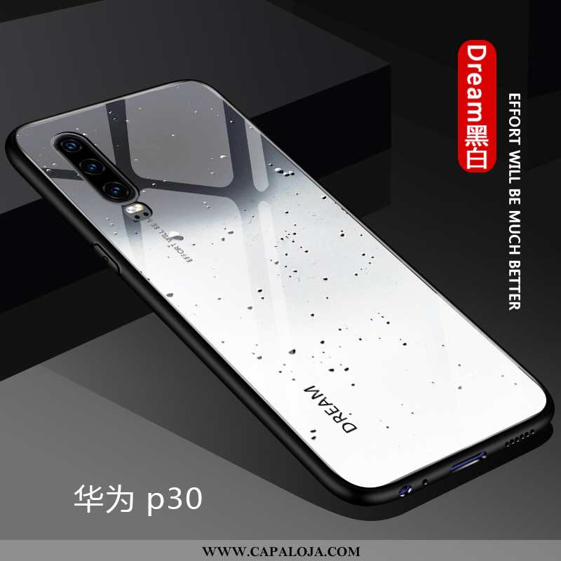 Capas Huawei P30 Criativas Completa Masculino Lisas Azul, Capa Huawei P30 Slim Venda