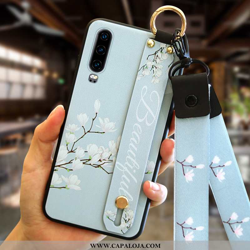 Capas Huawei P30 Estilosas Protetoras Novas Azul Escuro, Capa Huawei P30 Personalizado Promoção