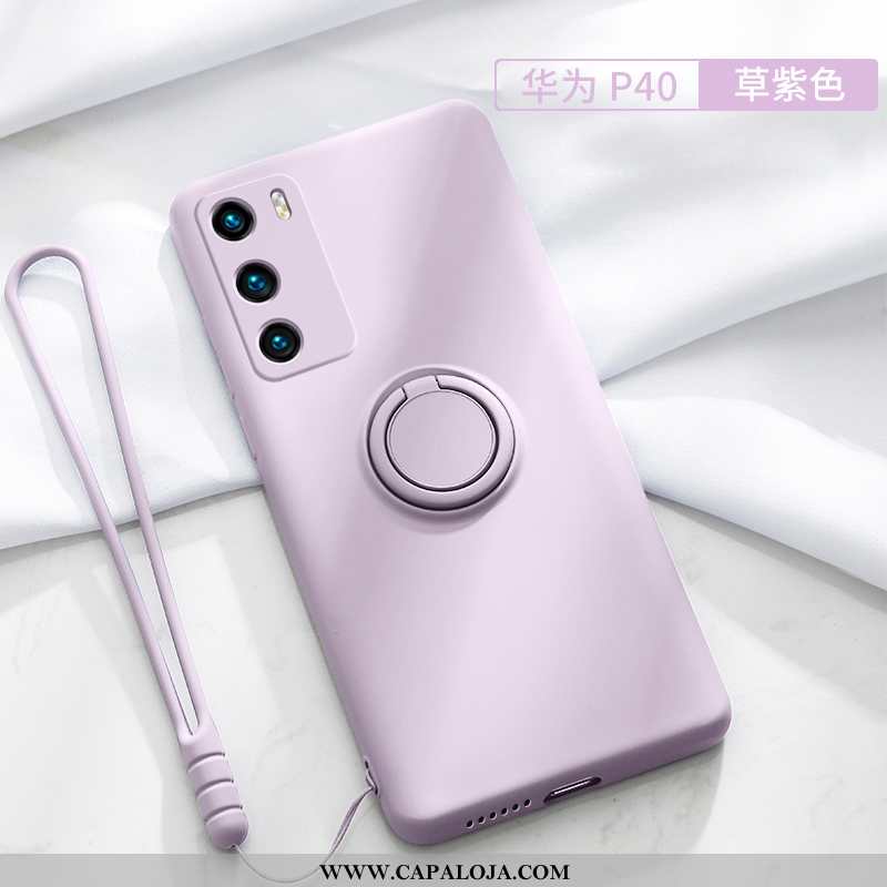 Capas Huawei P30 Fosco Malha Rosa Estiloso, Capa Huawei P30 Personalizado Promoção