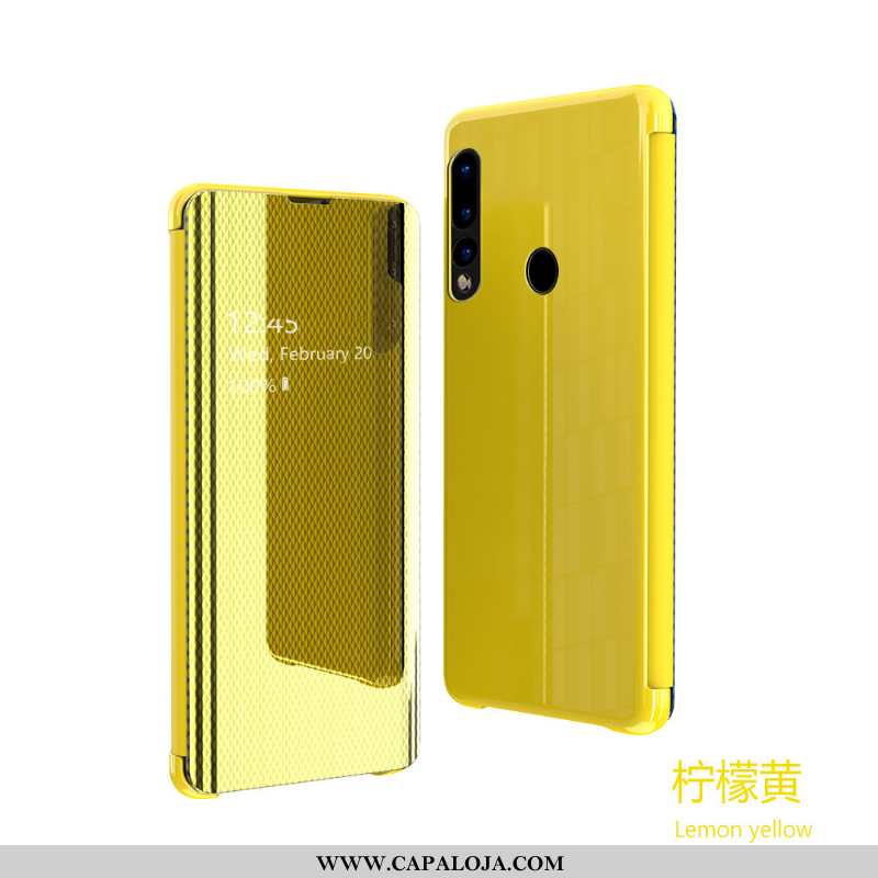 Capas Huawei P30 Lite Couro Masculino Verde Telemóvel, Capa Huawei P30 Lite Transparente Barato