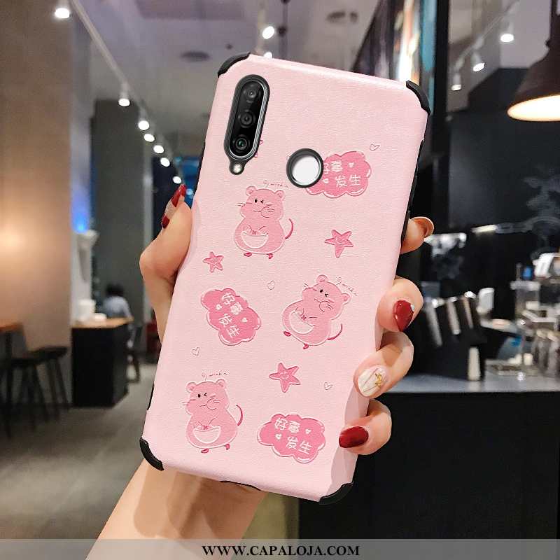 Capas Huawei P30 Lite Desenho Animado Antiqueda Aço Primavera Verde, Capa Huawei P30 Lite Fofas Bara