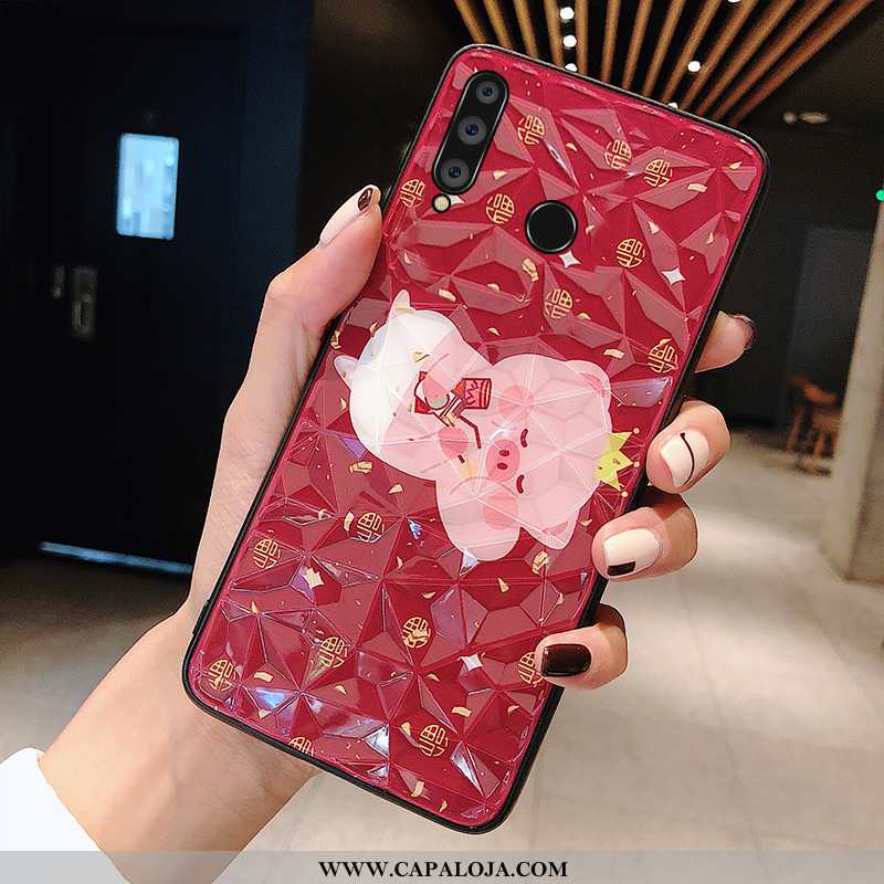 Capas Huawei P30 Lite Desenho Animado Completa Protetoras Casal Bordô, Capa Huawei P30 Lite Tendenci