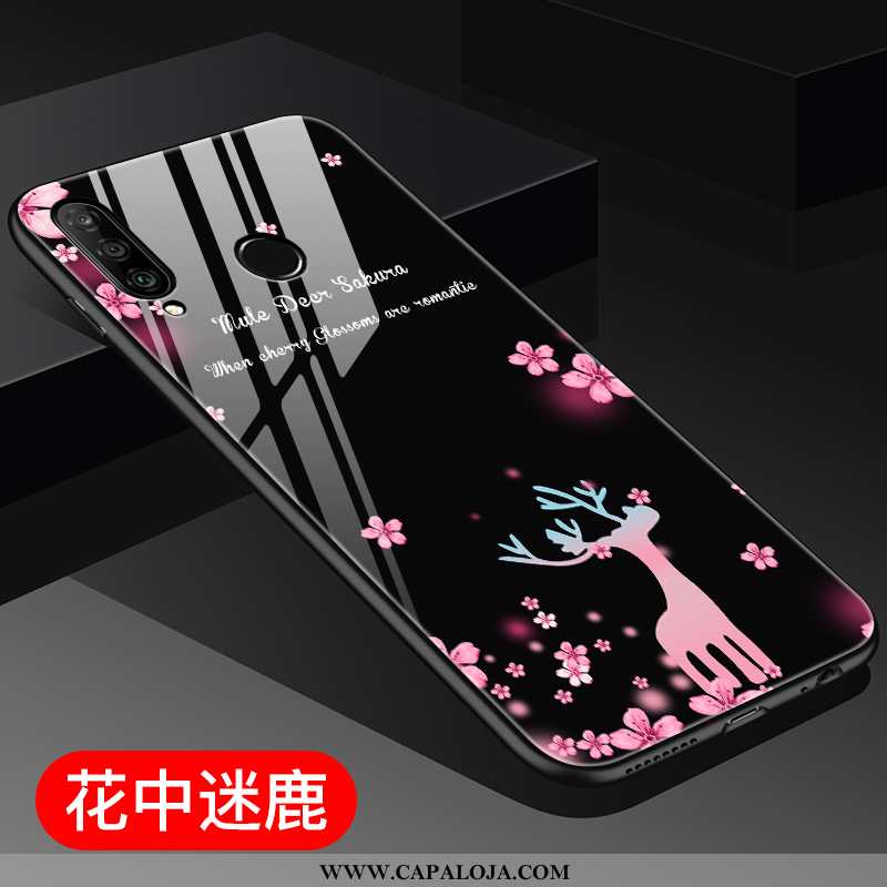 Capas Huawei P30 Lite Personalizado Frente Antiqueda Completa Roxo, Capa Huawei P30 Lite Tendencia B