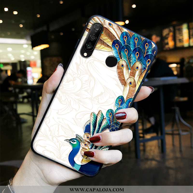 Capas Huawei P30 Lite Silicone Antiqueda Masculino Completa Azul, Capa Huawei P30 Lite Fosco Comprar