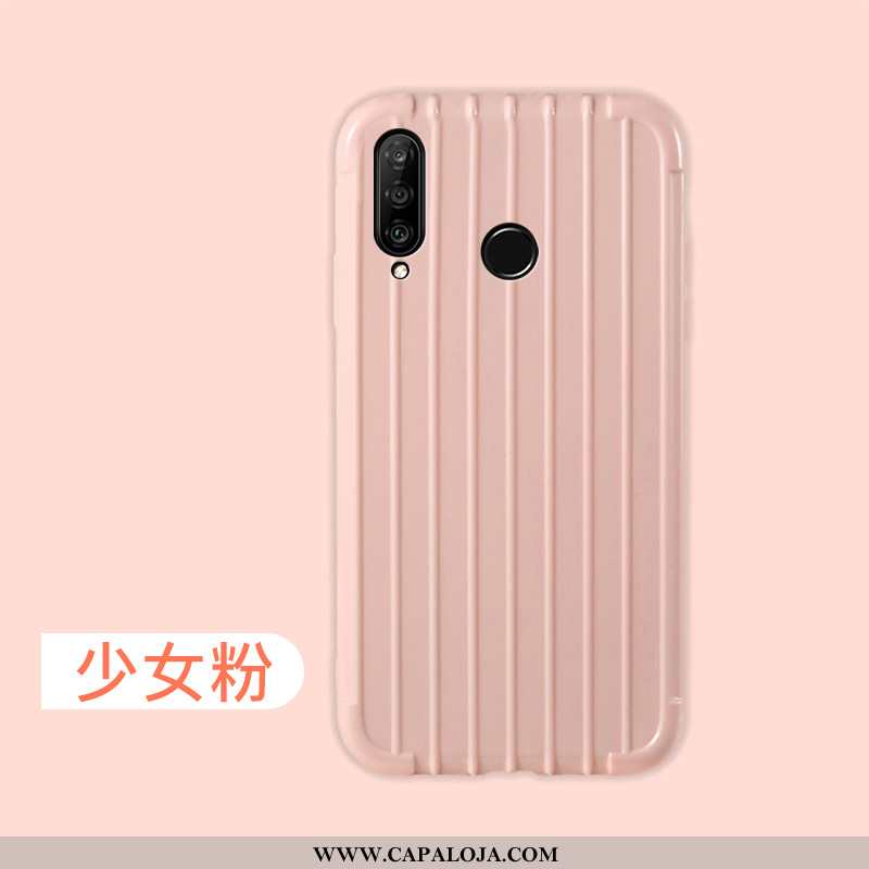 Capas Huawei P30 Lite Silicone Cases Antiqueda Bordô, Capa Huawei P30 Lite Personalizado Baratos