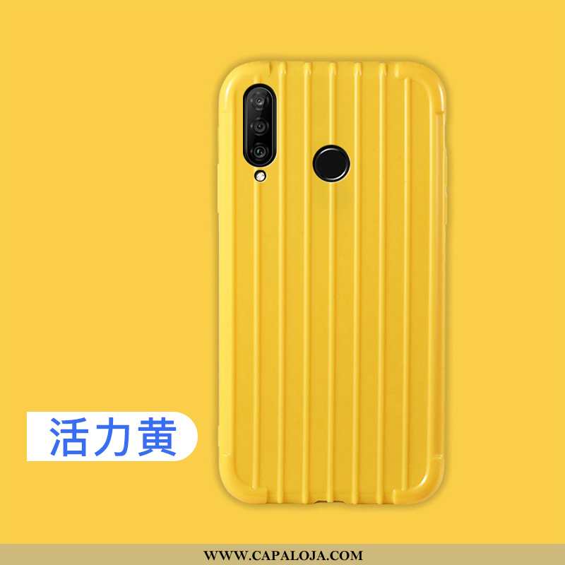 Capas Huawei P30 Lite Silicone Cases Antiqueda Bordô, Capa Huawei P30 Lite Personalizado Baratos