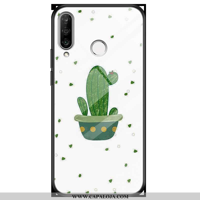 Capas Huawei P30 Lite Vidro Feminino Cases, Capa Huawei P30 Lite Branco Venda