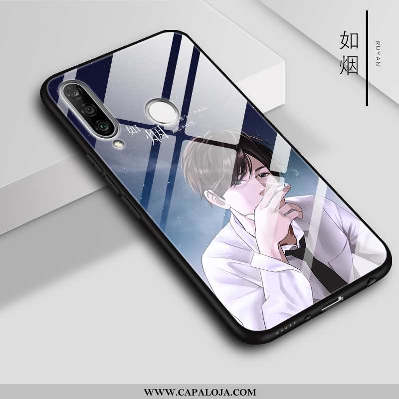 Capas Huawei P30 Lite Vidro Feminino Cases, Capa Huawei P30 Lite Branco Venda