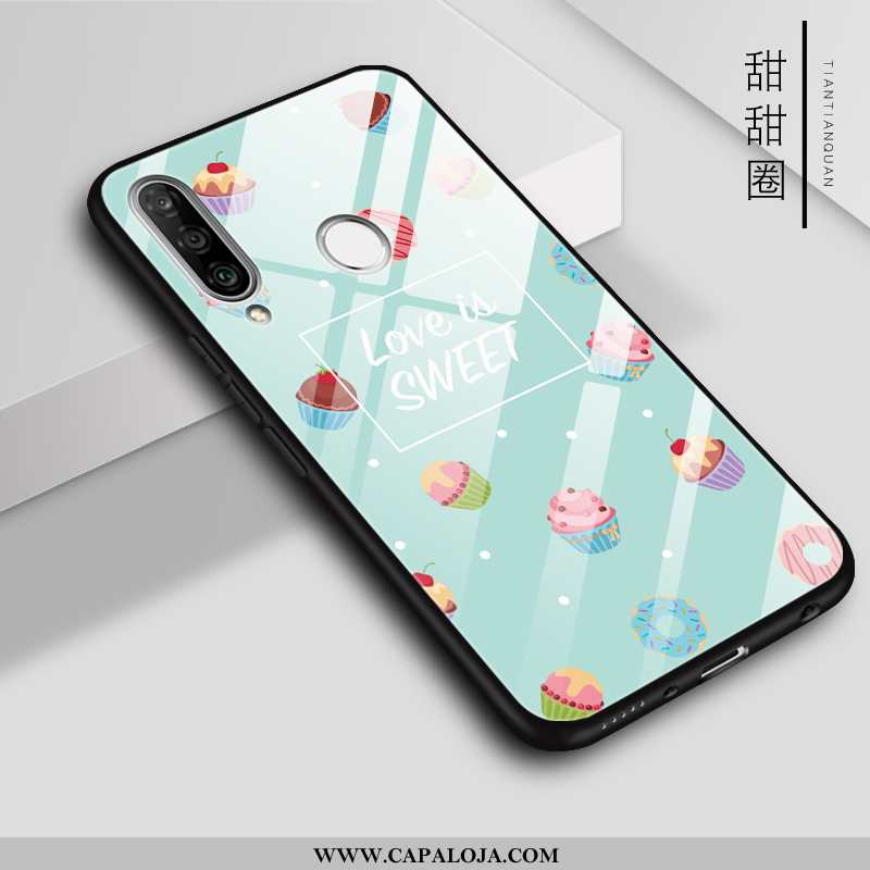 Capas Huawei P30 Lite Vidro Feminino Cases, Capa Huawei P30 Lite Branco Venda