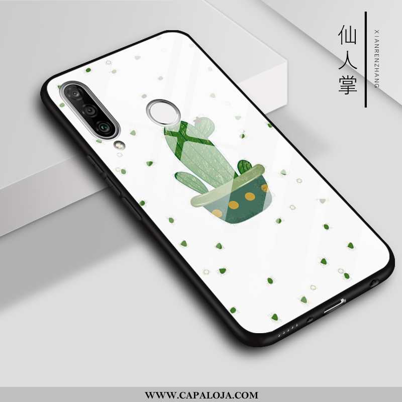 Capas Huawei P30 Lite Vidro Feminino Cases, Capa Huawei P30 Lite Branco Venda