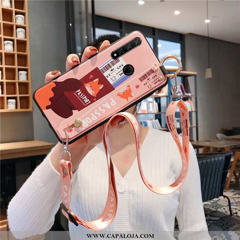 Capas Huawei P30 Lite Xl Cordao Protetoras Silicone Bordô, Capa Huawei P30 Lite Xl Personalizada Ven