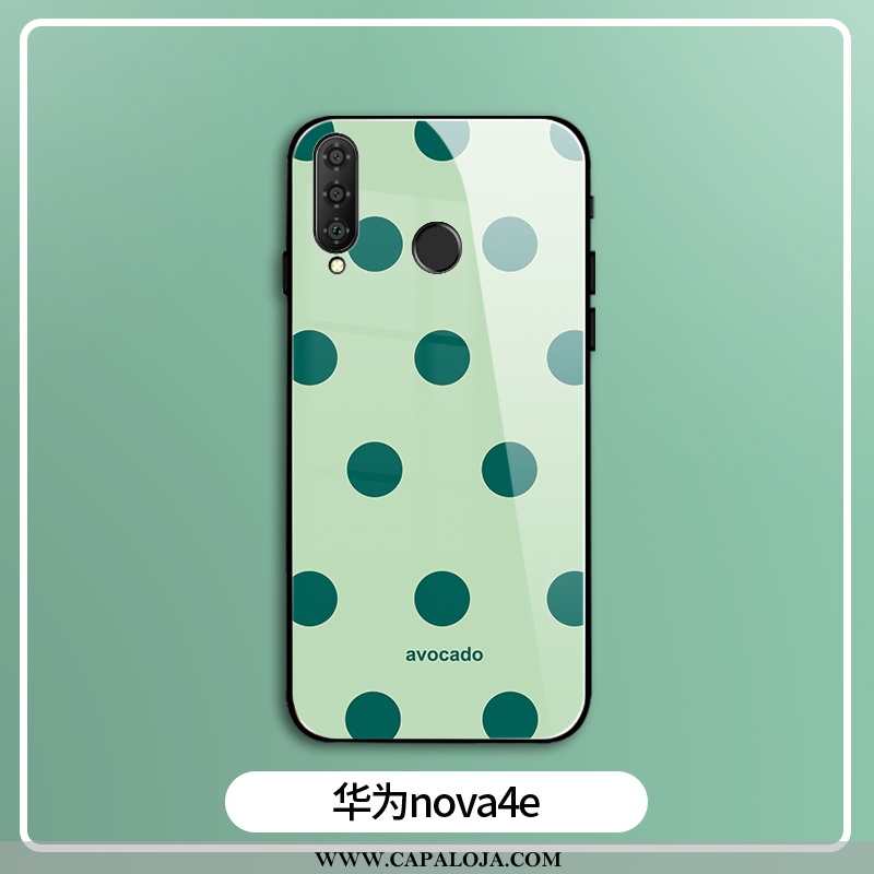 Capas Huawei P30 Lite Xl Protetoras Frente Claro Cases Verde, Capa Huawei P30 Lite Xl Silicone Onlin