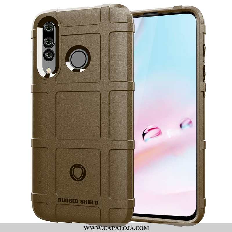 Capas Huawei P30 Lite Xl Soft Militares Antiqueda, Capa Huawei P30 Lite Xl Cinza Comprar