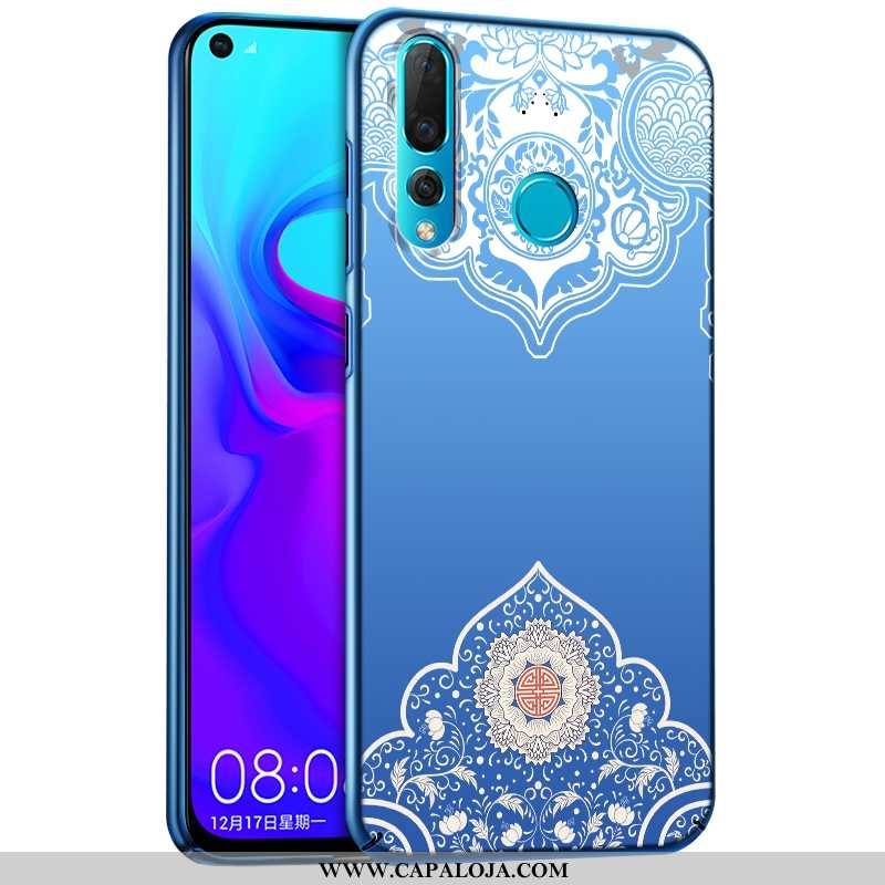 Capas Huawei P30 Lite Xl Super Original Nova Telemóvel Azul, Capa Huawei P30 Lite Xl Fosco Venda