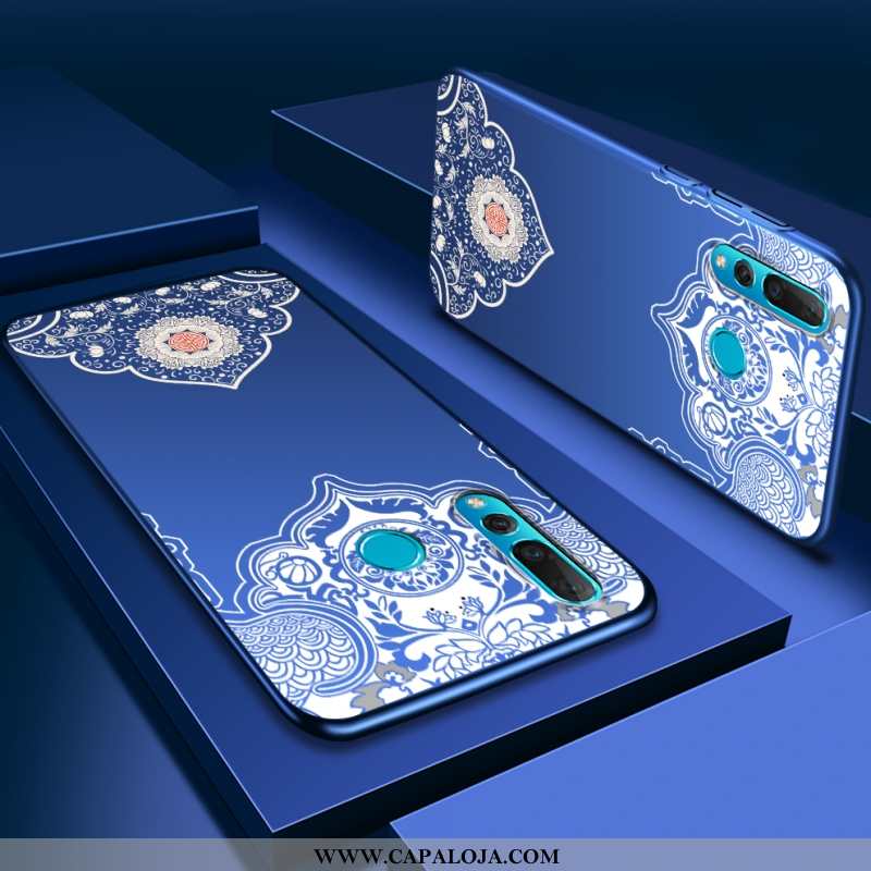 Capas Huawei P30 Lite Xl Super Original Nova Telemóvel Azul, Capa Huawei P30 Lite Xl Fosco Venda