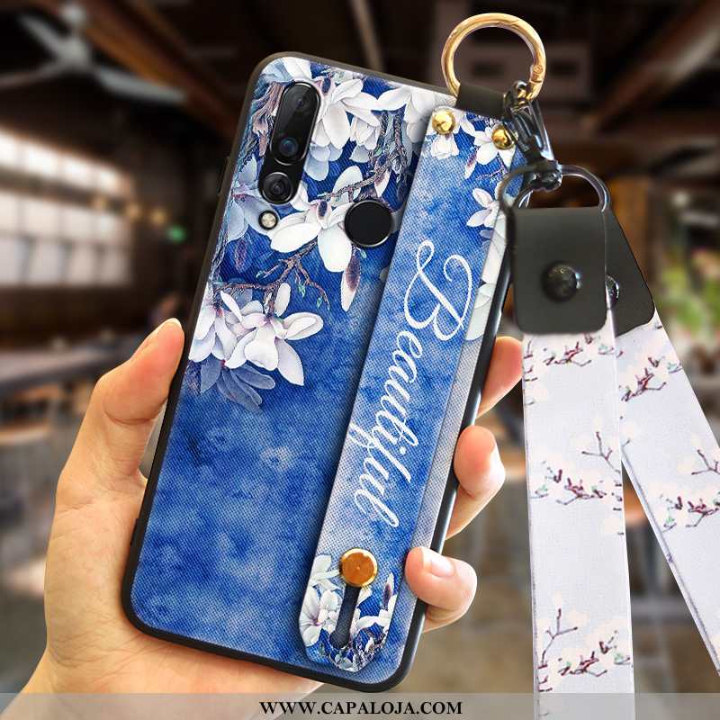 Capas Huawei P30 Lite Xl Tendencia Azul Masculino Wrisband, Capa Huawei P30 Lite Xl Silicone Baratos