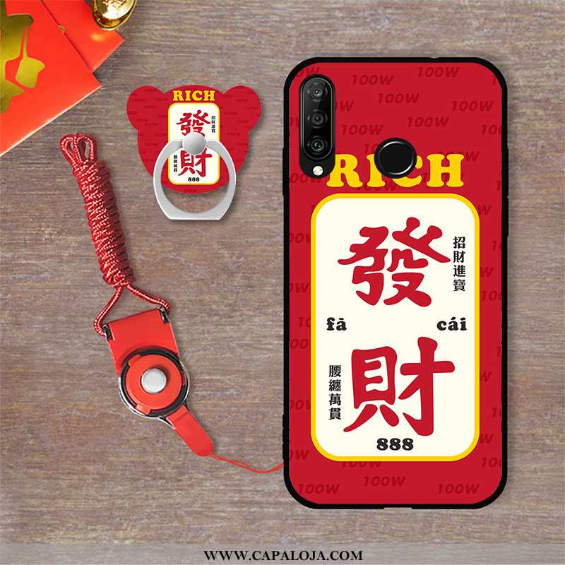 Capas Huawei P30 Lite Xl Tendencia Completa Casaco Cases Vermelho, Capa Huawei P30 Lite Xl Venda