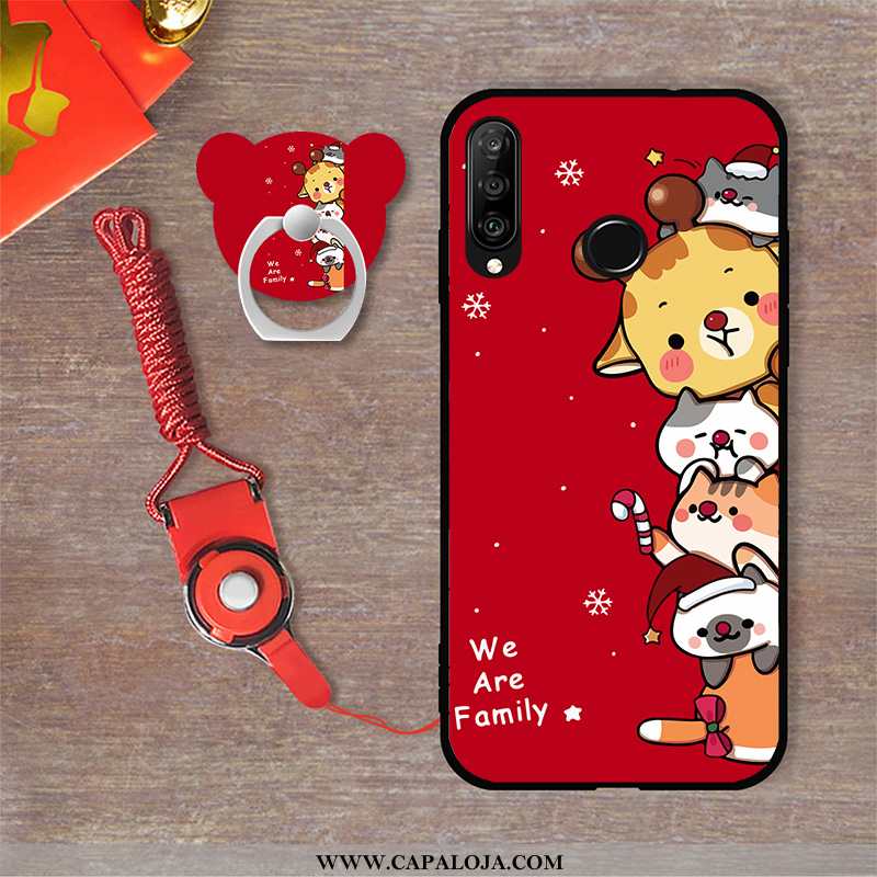 Capas Huawei P30 Lite Xl Tendencia Completa Casaco Cases Vermelho, Capa Huawei P30 Lite Xl Venda