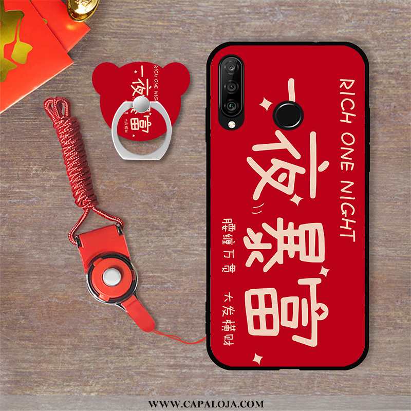 Capas Huawei P30 Lite Xl Tendencia Completa Casaco Cases Vermelho, Capa Huawei P30 Lite Xl Venda