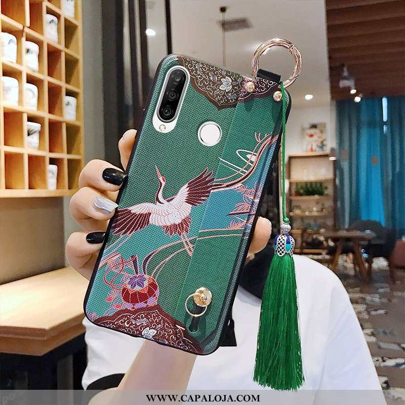 Capas Huawei P30 Lite Xl Tendencia Criativas Telemóvel Azul Escuro, Capa Huawei P30 Lite Xl Soft Pro