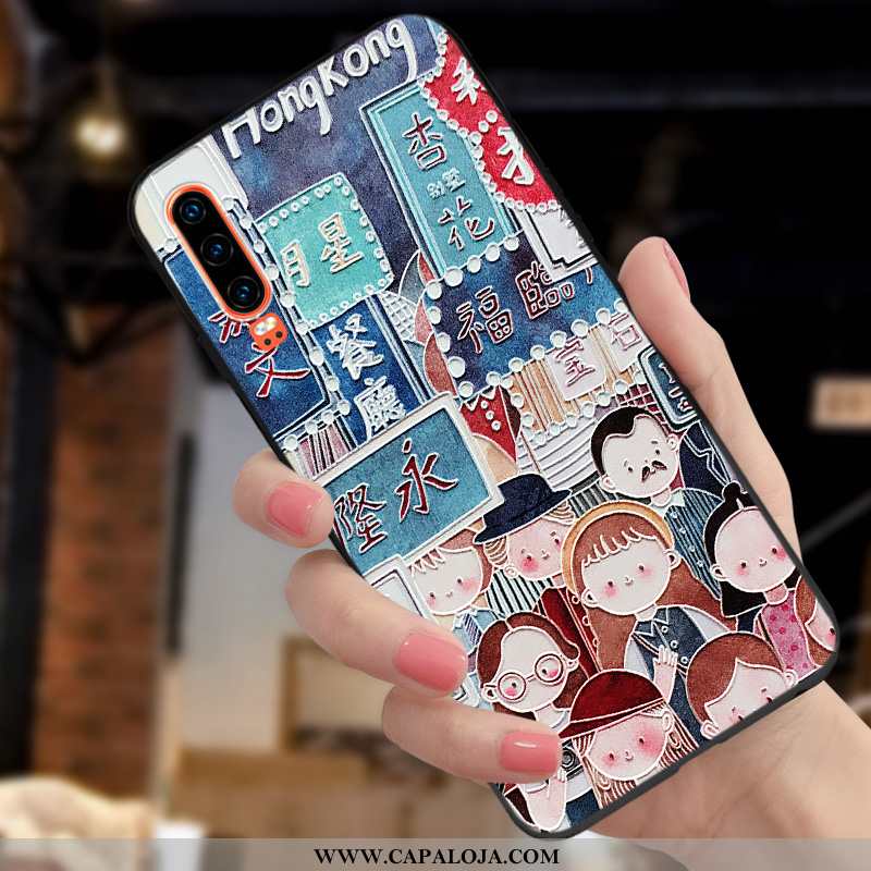 Capas Huawei P30 Personalizado Caqui Fofas, Capa Huawei P30 Criativas Promoção