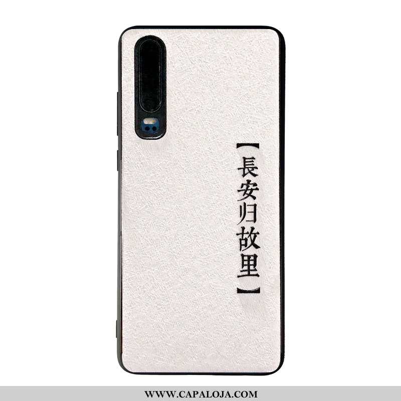 Capas Huawei P30 Preto Branco Feminino, Capa Huawei P30 Vermelha Comprar