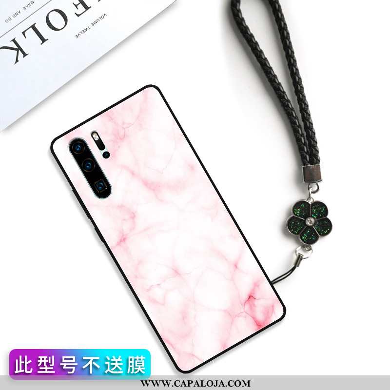 Capas Huawei P30 Pro Personalizado Marmore Casal Feminino Rosa, Capa Huawei P30 Pro Criativas Compra