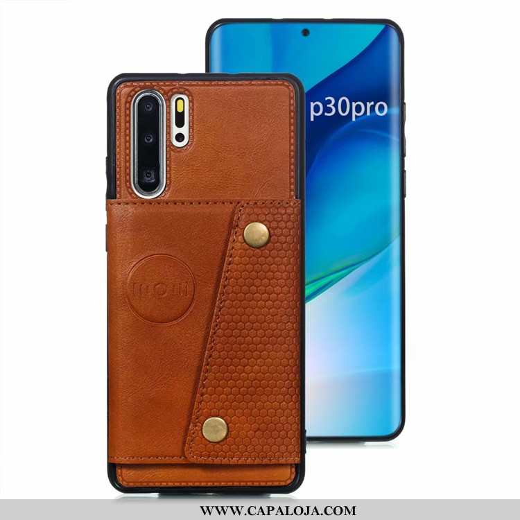 Capas Huawei P30 Pro Protetoras Masculino Antiqueda Cinza, Capa Huawei P30 Pro Couro Barato