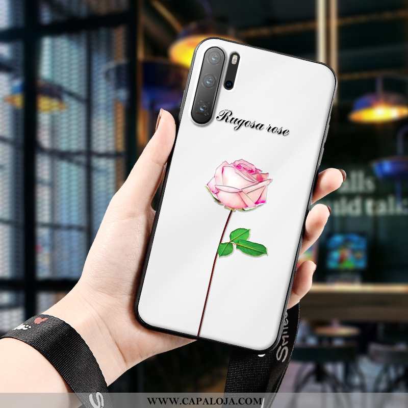 Capas Huawei P30 Pro Silicone Simples Florais Nova Verde, Capa Huawei P30 Pro Fosco Baratos