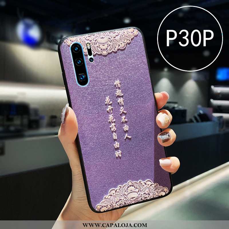 Capas Huawei P30 Pro Silicone Vermelha Feminino Telemóvel Branco, Capa Huawei P30 Pro Couro Promoção